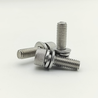 Μη τυπικές βίδες ασφαλείας A4-80 Triple Security Cap Screws για δημόσιες υποδομές, μαύρο οξειδωμένο φινίρισμα, εξάγωνη υποδοχή, Guanbiao Hardware