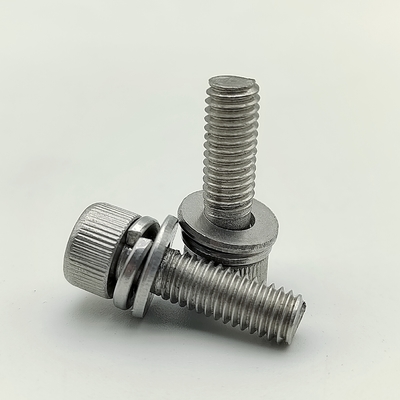 Μη τυπικές βίδες ασφαλείας A4-80 Triple Security Cap Screws για δημόσιες υποδομές, μαύρο οξειδωμένο φινίρισμα, εξάγωνη υποδοχή, Guanbiao Hardware