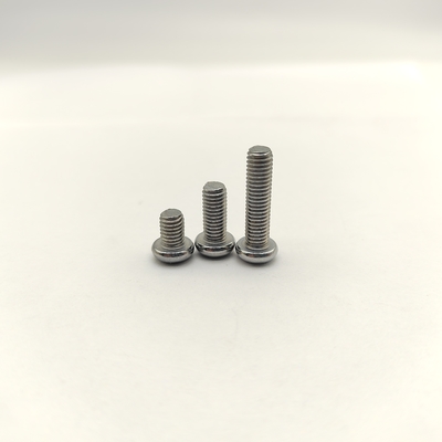 Βίδες μηχανής με κεφαλή Phillips από ανοξείδωτο χάλυβα 304 A2-70 DIN 7985