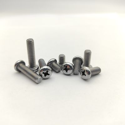 Βίδες μηχανής με κεφαλή Phillips Pan DIN 7985 M3-M12 γαλβανισμένες