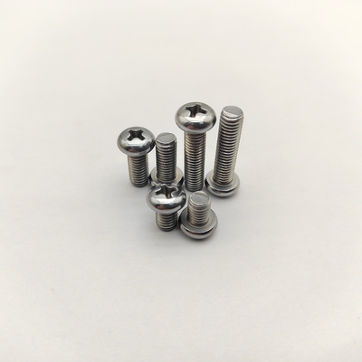 Βίδες μηχανής με κεφαλή Phillips από ανοξείδωτο χάλυβα 304 A2-70 DIN 7985