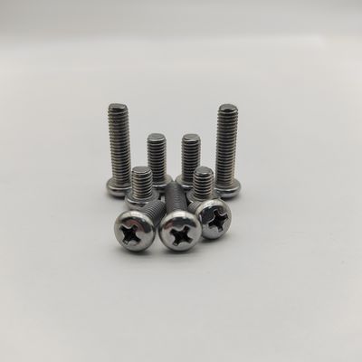 Βίδες μηχανής με κεφαλή Phillips Pan DIN 7985 M3-M12 γαλβανισμένες