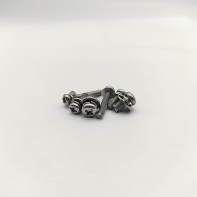 Στροφές κεφαλιού Phillips Pan με πλυντήρια κλειδαριού Ζινκ M4-M12