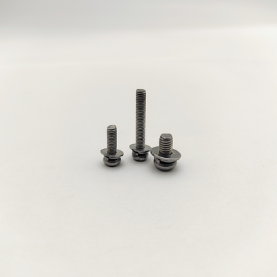 Α4-70 Στροφές κεφαλής κατσαρόλας από ανοξείδωτο χάλυβα με πλυντήρια κλειδώματος 316