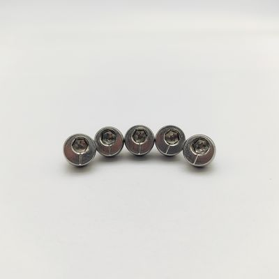 Εκκεντρική καρφίτσα κλειδαριού βαθμού 12.9 Hex Socket Εκκεντρικές βίδες ±1.5-3.0mm Offset Dacromet Coated Eccentric Locking Pin