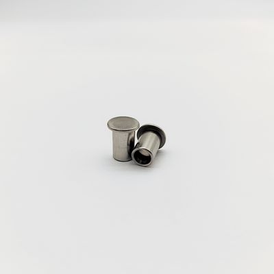 Επίπεδη κεφαλή ημι-σωληνωτά πριτσίνια από ανοξείδωτο χάλυβα 304 DIN 7337 M3-M6