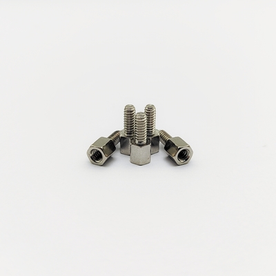316 ανοξείδωτο χάλυβα #4-40 Hex Standoff βίδα 12mm ηλεκτροφωτισμένο