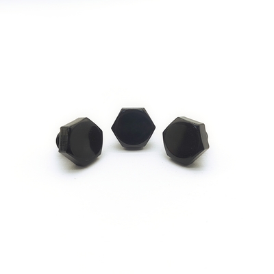 Βίδα εξαγωνικής κεφαλής M8x1.25mm από ανοξείδωτο χάλυβα 12.3mm Μαύρη ηλεκτρολυτική επιμετάλλωση