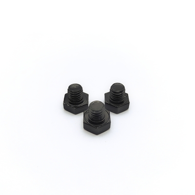 Βίδα εξαγωνικής κεφαλής M8x1.25mm από ανοξείδωτο χάλυβα 12.3mm Μαύρη ηλεκτρολυτική επιμετάλλωση