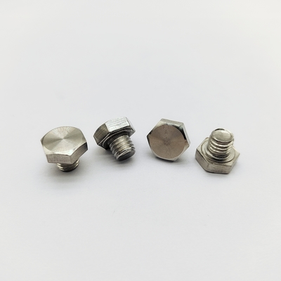 Μπουλόνια τροχών M8 Chrome, μήκος 12.3mm, κεφαλή 13mm Εξαγωνική, από ανοξείδωτο χάλυβα