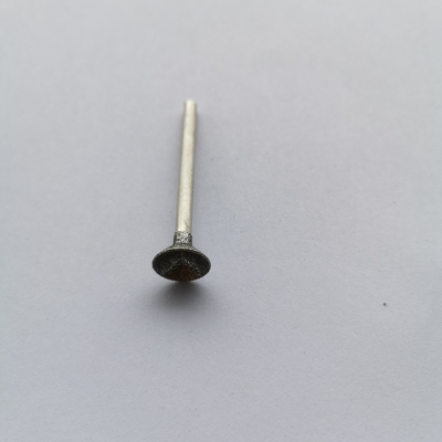 περιστροφικό κομμάτι τρυπανιών σαλιασμάτων διαμαντιών 6mm με την κνήμη 3mm για το περιστροφικό επικεφαλής Deburring εργαλείο καρφιών διαμαντιών εργαλείων