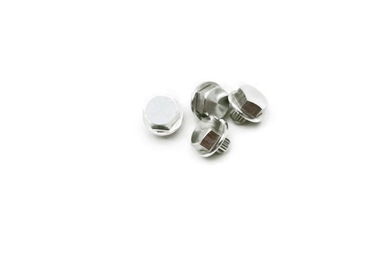 μαύρα Cnc καρύδια 7x14mm δεκαεξαδικού μερών στροφής τόρνου επεξεργασία ηλεκτροφόρησης
