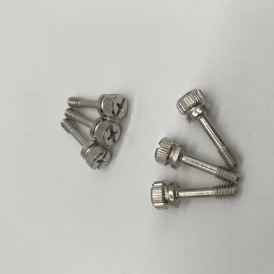M4X16 αιχμάλωτες βίδες ένδεκα ανοξείδωτου Knurling αυλακιού χαρακτήρα