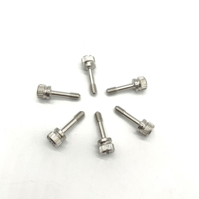 M4X16 αιχμάλωτες βίδες ένδεκα ανοξείδωτου Knurling αυλακιού χαρακτήρα