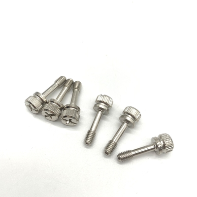 M4X16 αιχμάλωτες βίδες ένδεκα ανοξείδωτου Knurling αυλακιού χαρακτήρα