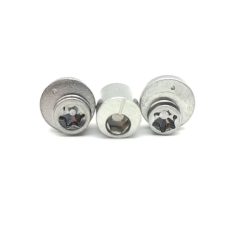 Βιομηχανικά εκκεντρικά νίβτα Ασφαλείς από δονήσεις συνδετήρες Λάθος ευθυγράμμιση Αντοχή Χάλυβα άνθρακα