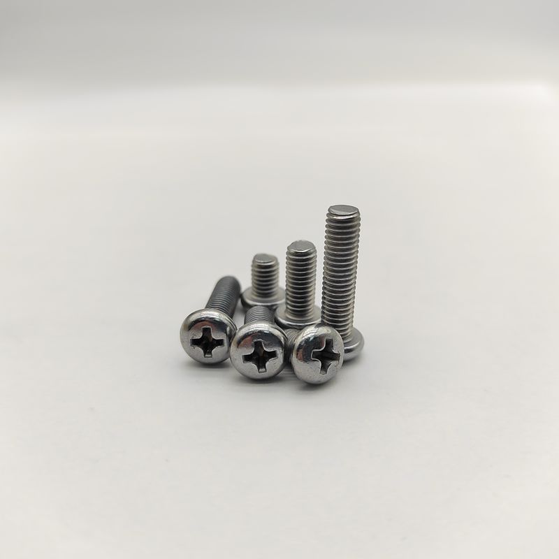 Βίδες μηχανής με κεφαλή Phillips Pan DIN 7985 M3-M12 γαλβανισμένες