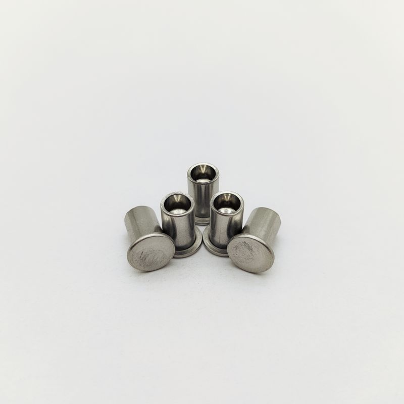 Επίπεδη κεφαλή ημι-σωληνωτά πριτσίνια από ανοξείδωτο χάλυβα 304 DIN 7337 M3-M6