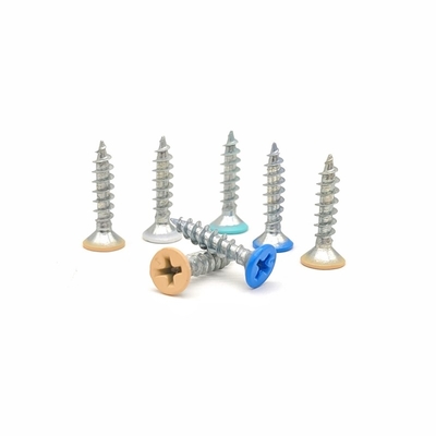 Προσαρμοσμένα πλάγια κεφαλή Countersunk Cross Tapping βίδες χρώμα ζωγραφισμένο