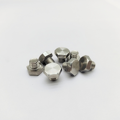 Μπουλόνια τροχών M8 Chrome, μήκος 12.3mm, κεφαλή 13mm Εξαγωνική, από ανοξείδωτο χάλυβα