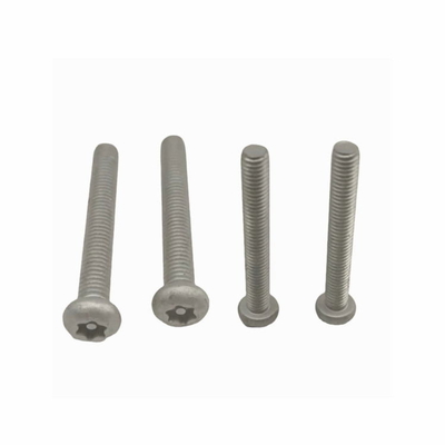 Ανθεκτικό κεφάλι κουμπιών μήκους βιδών M4X16mm ασφάλειας ανοξείδωτου πλαστογραφήσεων