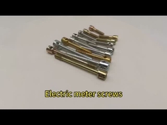 Ηλεκτρικό υλικό Ironplated M3x8 C1035K βιδών μηχανών ανοξείδωτου νημάτων βιδών μετρητών