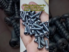 Στροφές για πλαστικές ύλες με κεφαλή ψευδαργύρου και νικελίου