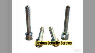 Προσαρμοσμένες βίδες ασφαλείας από ανοξείδωτο χάλυβα M10 30