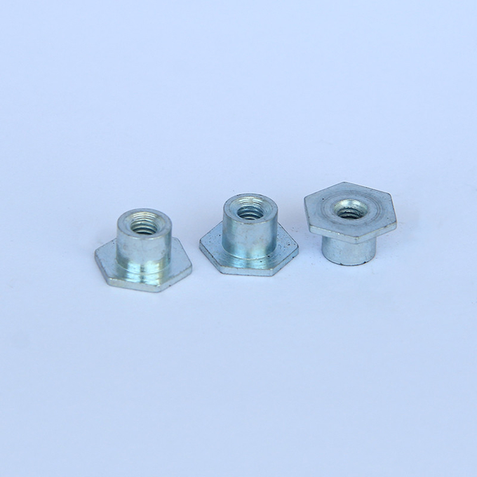 CNC εξωτερικά καρύδια δεκαεξαδικού Hexagon καρυδιών για CNC CNC μερών τόρνου CNC μερών τόρνου ακρίβειας τα αυτόματα προϊόντα τόρνου ακρίβειας